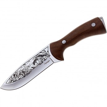 Нож КИЗЛЯР ГЛУХАРЬ рукоять дерево Нож КИЗЛЯР ГЛУХАРЬ рукоять дерево